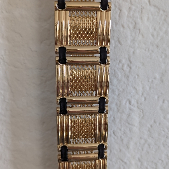 Zara METALLIC Mesh BELT - Picture 3 of 7
